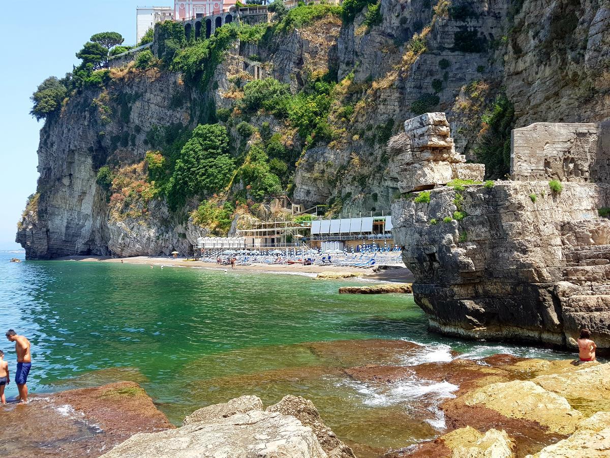ヴィーコ・エクエンセDimora Del Conte Sorrento Coast Seaviewアパートメント エクステリア 写真